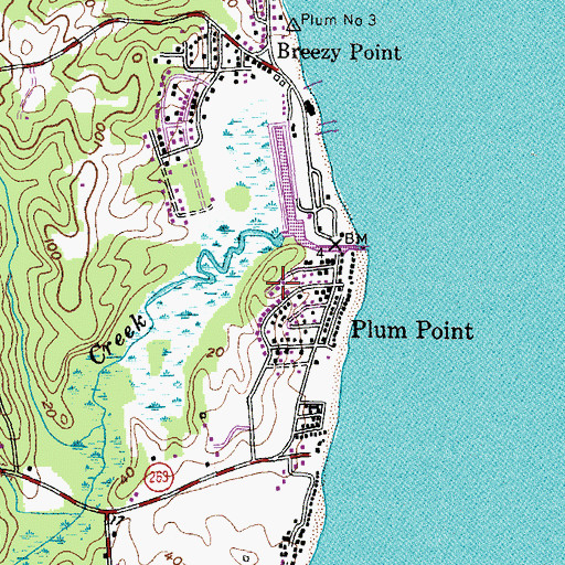 Topographic Map of Neeld Estate, MD