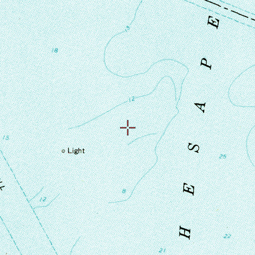 Topographic Map of Sevenfoot Knoll, MD