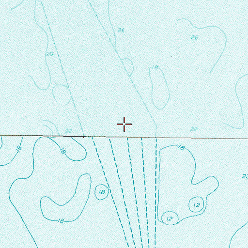Topographic Map of Craighill Angle, MD