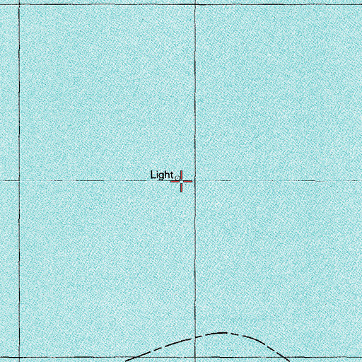 Topographic Map of Choptank River Light, MD