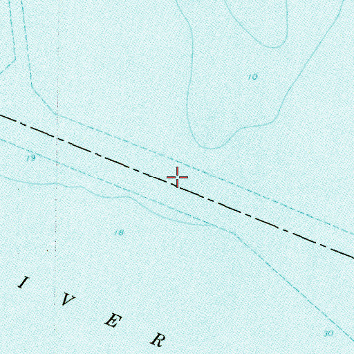 Topographic Map of Brewerton Channel, MD