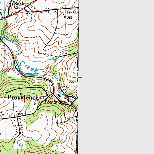 Topographic Map of Boomdecker, MD