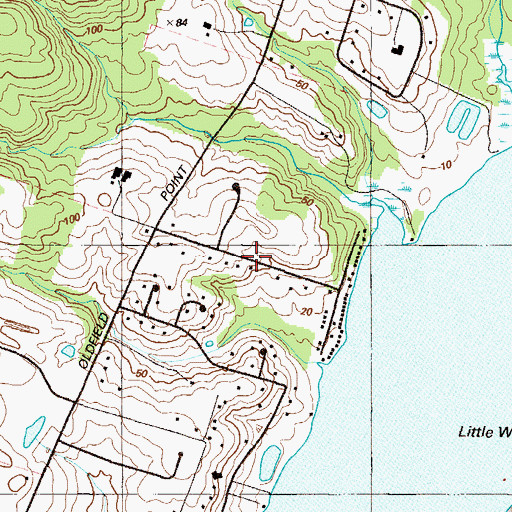Topographic Map of Elk Ranch Park, MD