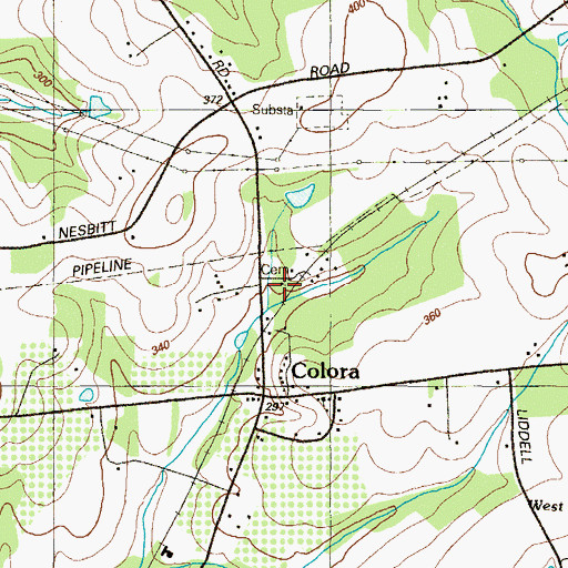 Topographic Map of Friends School House (historical), MD