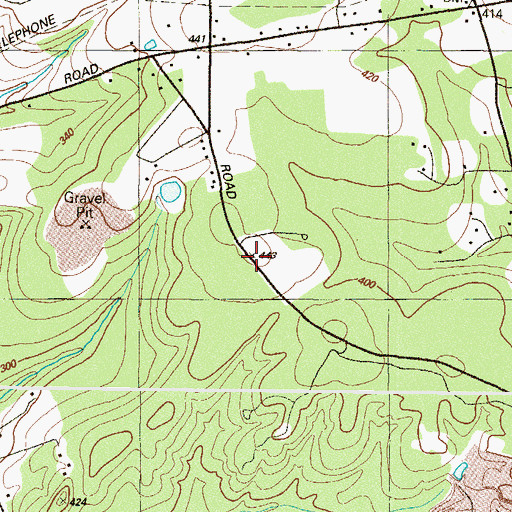 Topographic Map of Marion School (historical), MD