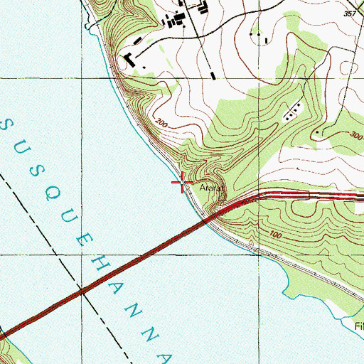 Topographic Map of Quarry Station, MD