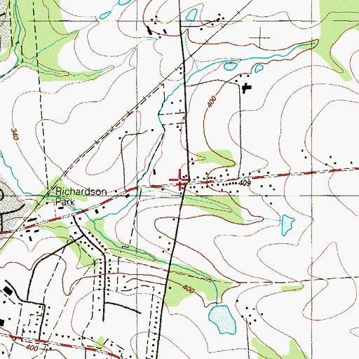 Topographic Map of Stone School House (historical), MD