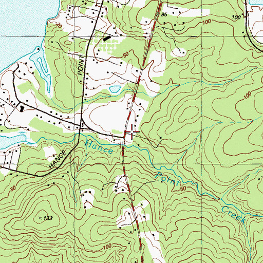 Topographic Map of Union School (historical), MD