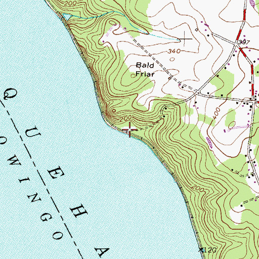 Topographic Map of West Pilot Station, MD