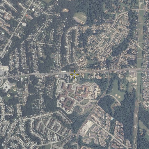 Aerial/Satellite Image of Carney Grove, MD