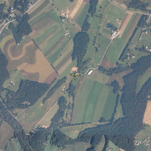 Aerial/Satellite Image of Lees Mill, MD