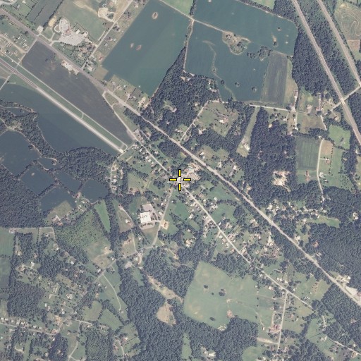 Aerial/Satellite Image of Mount Lena, MD