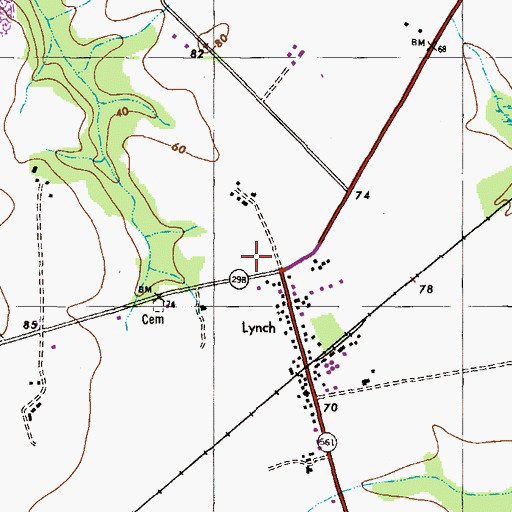 Topographic Map of Friends Meeting House (historical), MD