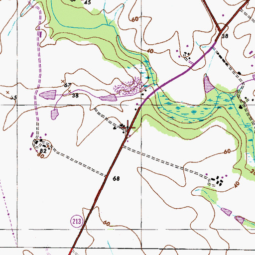 Topographic Map of Goose Hill, MD