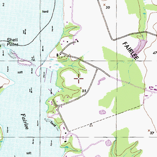 Topographic Map of Great Oak Club and Golf Course, MD