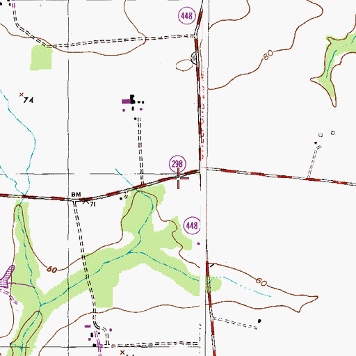 Topographic Map of School Number 3 (historical), MD