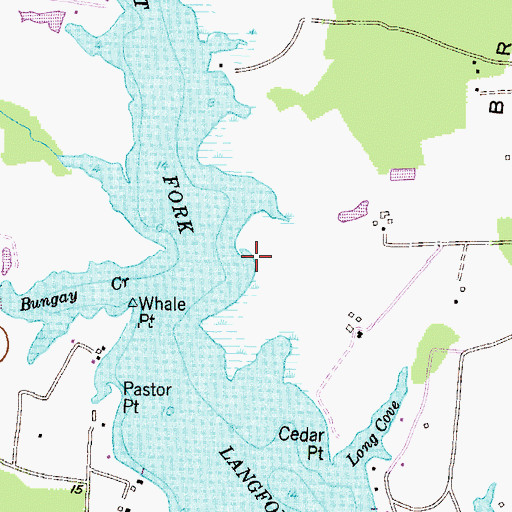 Topographic Map of Vickers Wharf (historical), MD