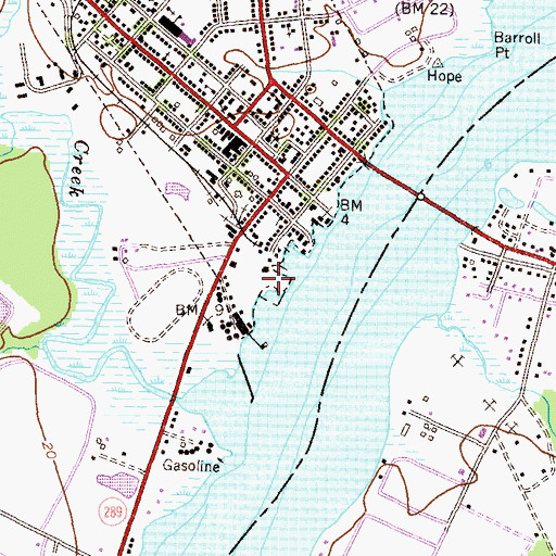 Topographic Map of Wilmer Park, MD