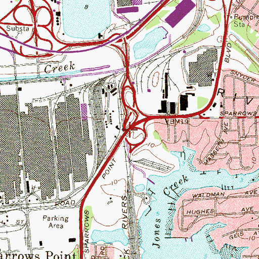 Topographic Map of Fitzell (historical), MD