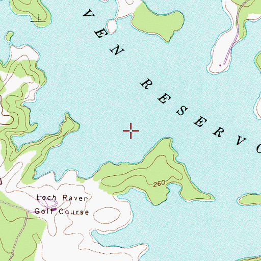 Topographic Map of Bosley (historical), MD