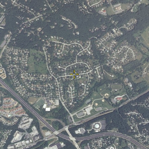 Aerial/Satellite Image of Brookview Farms, MD