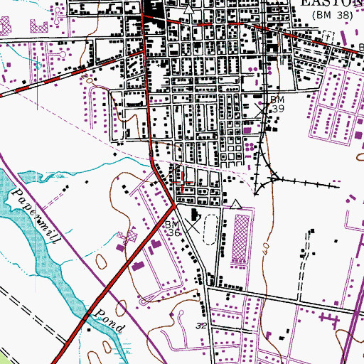 Topographic Map of Church of the Brethren, MD