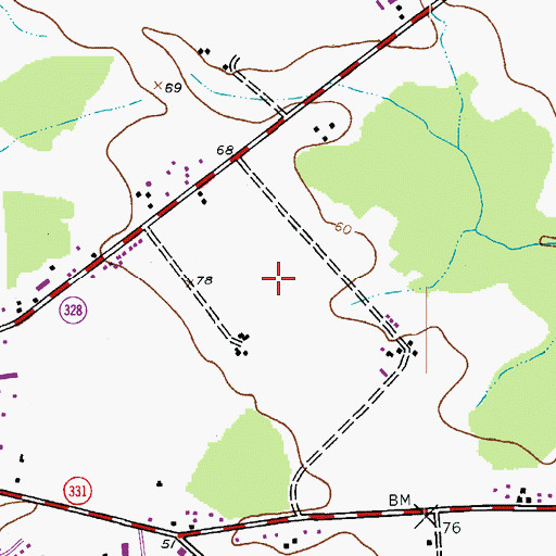 Topographic Map of Crofton, MD