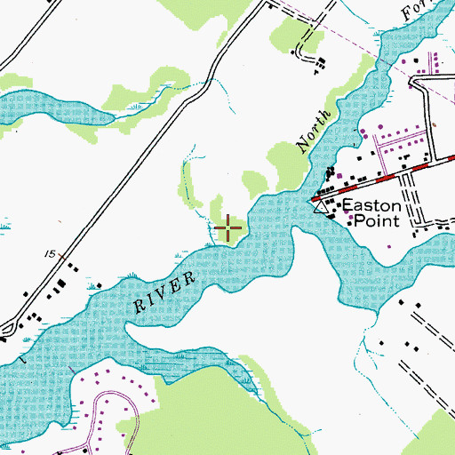 Topographic Map of Fort Stokes (historical), MD