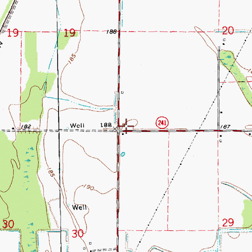 Topographic Map of Jeffries Church (historical), AR