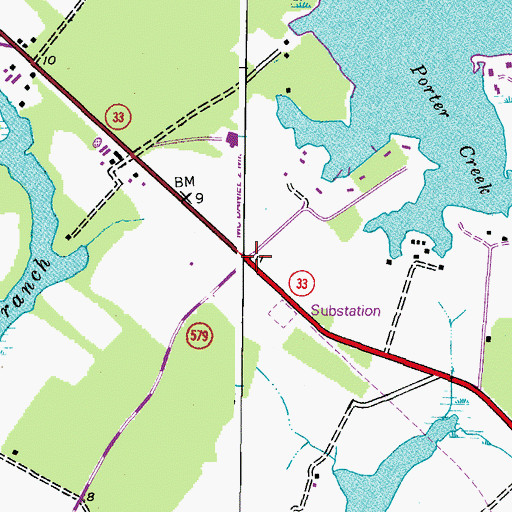 Topographic Map of Harper (historical), MD