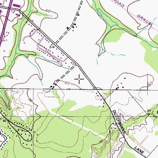 Topographic Map of Stoney Ridge, MD