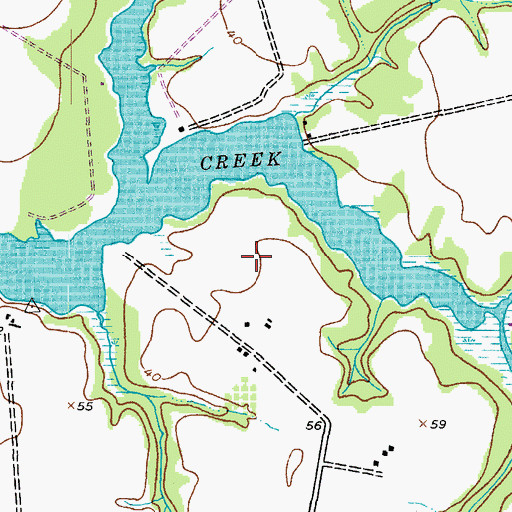 Topographic Map of Yorke (historical), MD