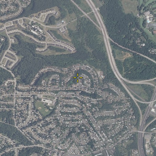 Aerial/Satellite Image of Julian Woods, MD