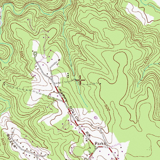 Topographic Map of Laurelford, MD