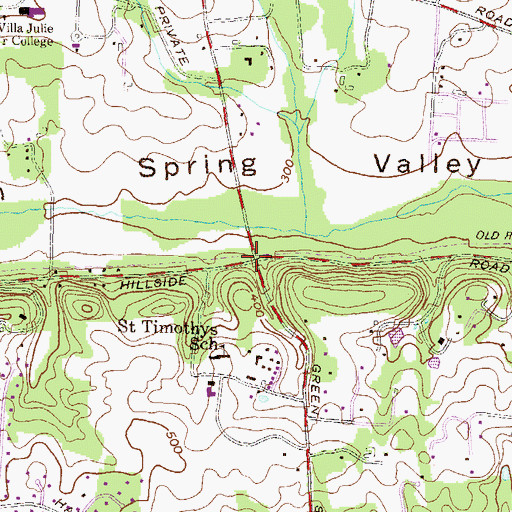 Topographic Map of Rogers (historical), MD