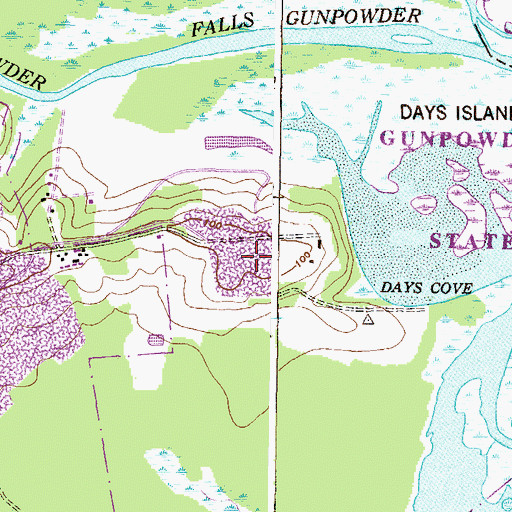 Topographic Map of Smuck Pit, MD