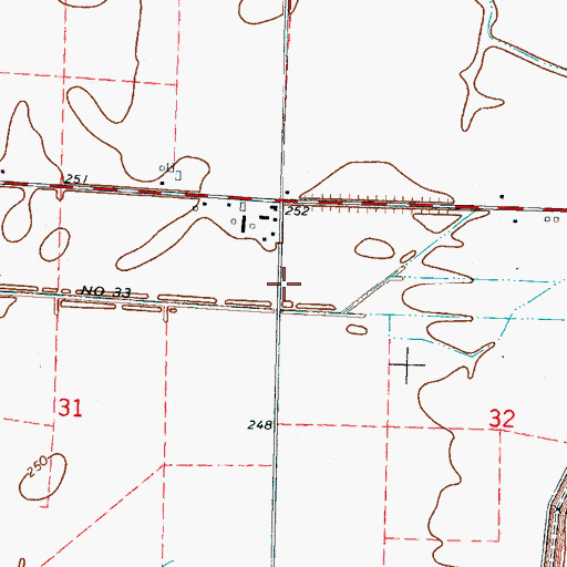 Topographic Map of Pentecostal Church (historical), AR