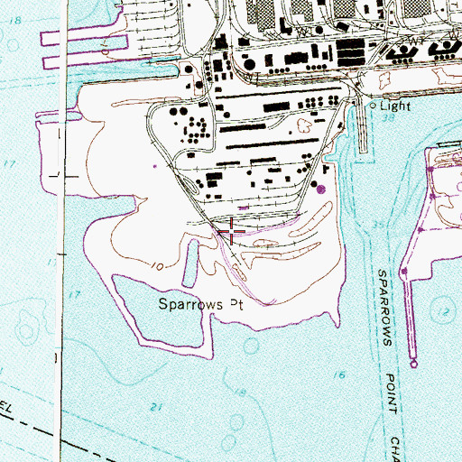 Topographic Map of Darinton (historical), MD