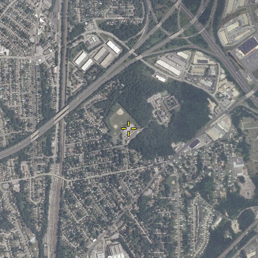 Aerial/Satellite Image of Halethorpe Elementary School, MD