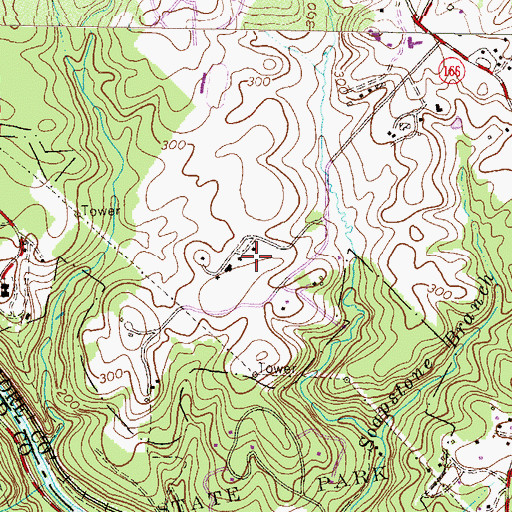 Topographic Map of Orange Grove (historical), MD