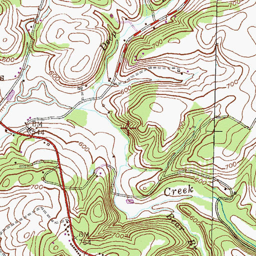 Topographic Map of Black and Decker Manufacturing Company Reservoir, MD