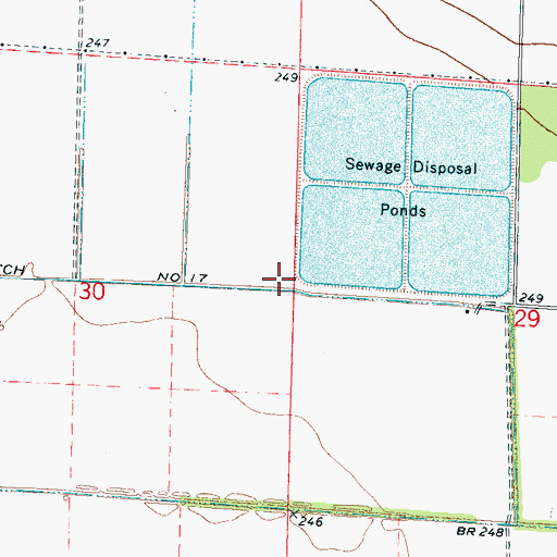 Topographic Map of New Mount Zion Church (historical), AR
