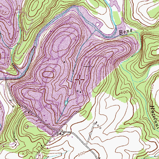 Topographic Map of Upper Pinehurst Dam, MD