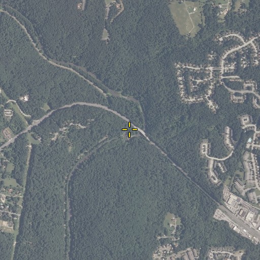 Aerial/Satellite Image of Union Dam, MD