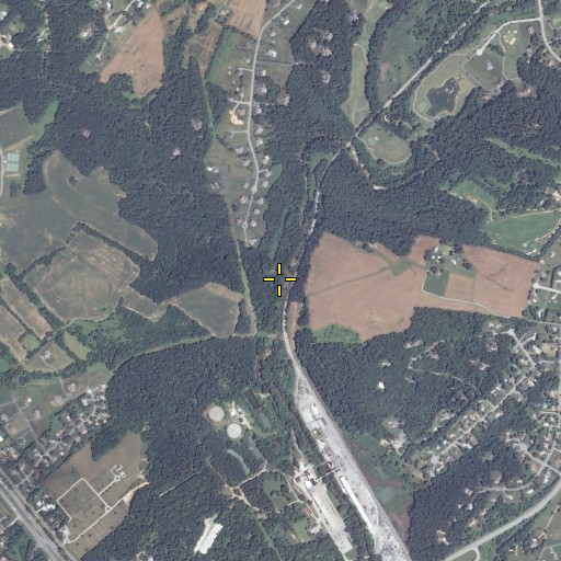 Aerial/Satellite Image of Roaring Run, MD