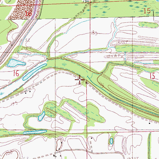 Topographic Map of Cody School (historical), AR