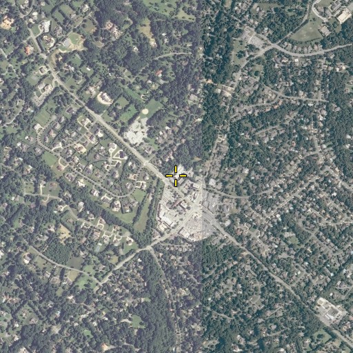 Aerial/Satellite Image of Potomac Post Office, MD