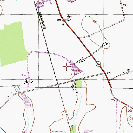 Topographic Map of Nuodex Incorporated Heliport, MD