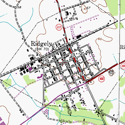 Topographic Map of The Church of Jesus Christ of Latter Day Saints, MD