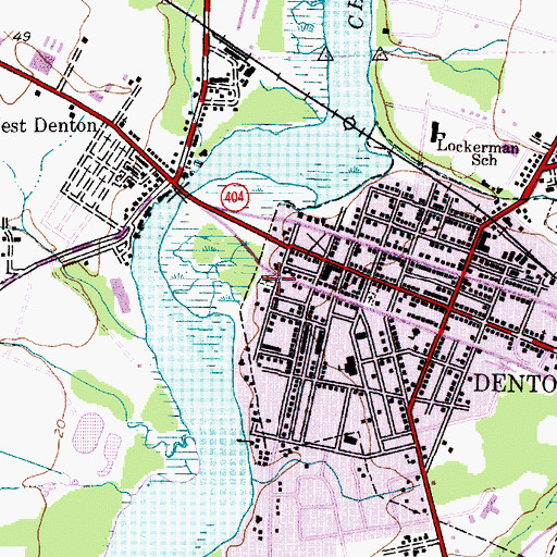 Topographic Map of Saint Elizabeths Cemetery, MD